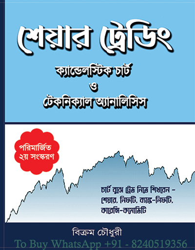 share trading candlestick chart and technical analysis book in Bengali