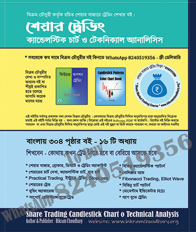 2nd Edition - Bangla share market candlestick pattern Book by Bikram Choudhury
